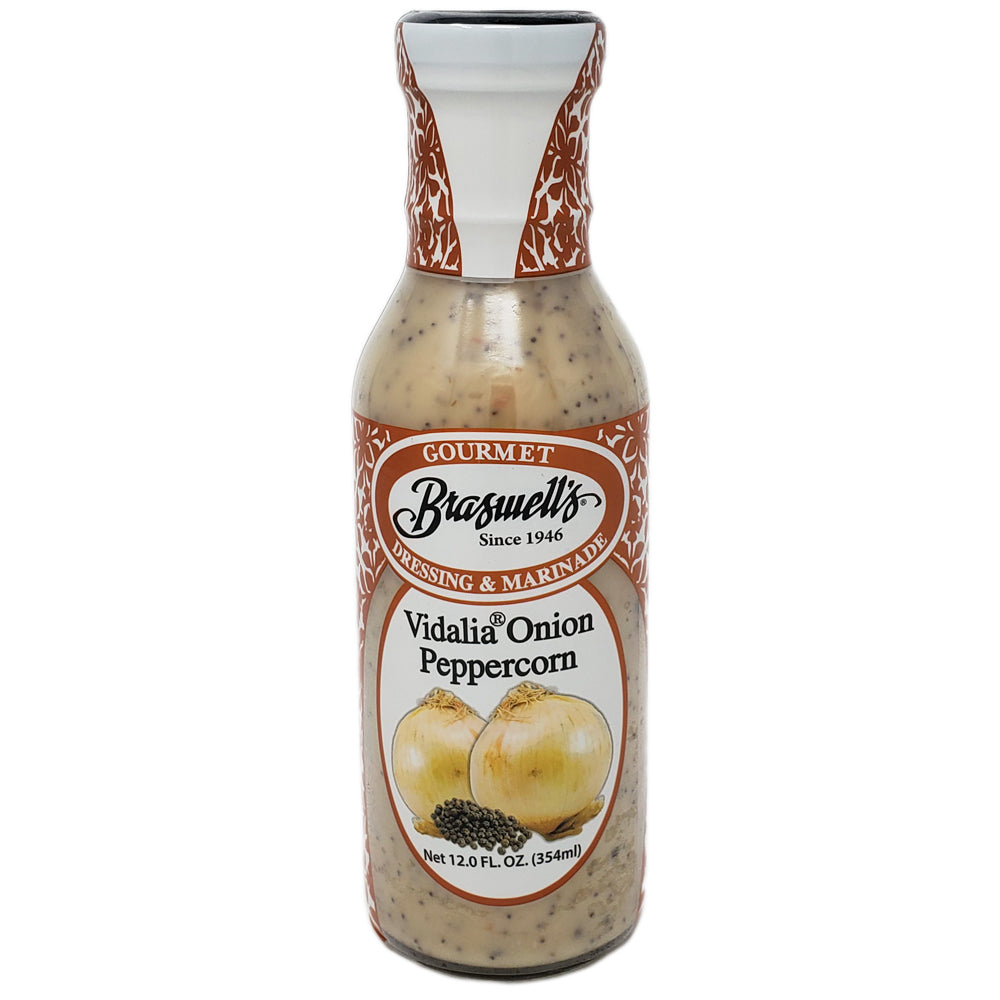 Braswell's Creamy Vidalia Zwiebel Pfefferkorn Dressing-12 oz