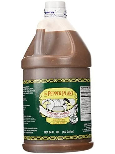 Chilisauce Die Pfefferpflanze Stämmiger Knoblauch 64 oz JUG BEST DEAL