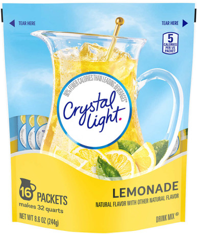 Kristall hell Drink Mischung, Limonade, 16 Stück