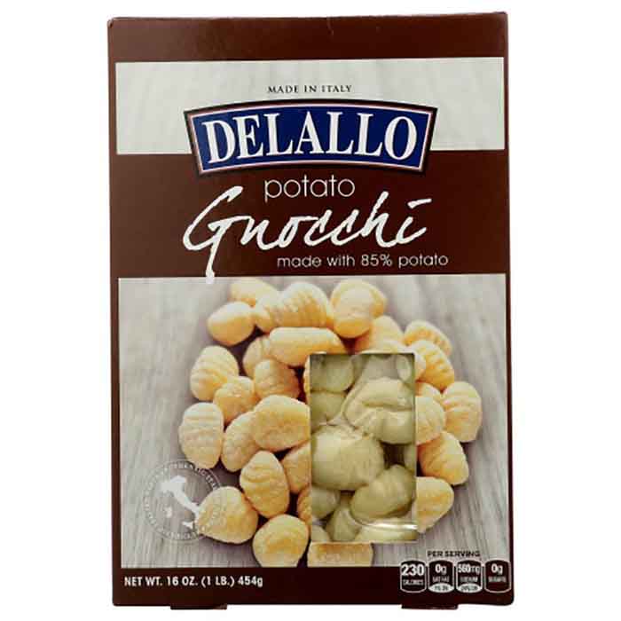 Delallo Pasta Gnocchi Kartoffel, 16oz