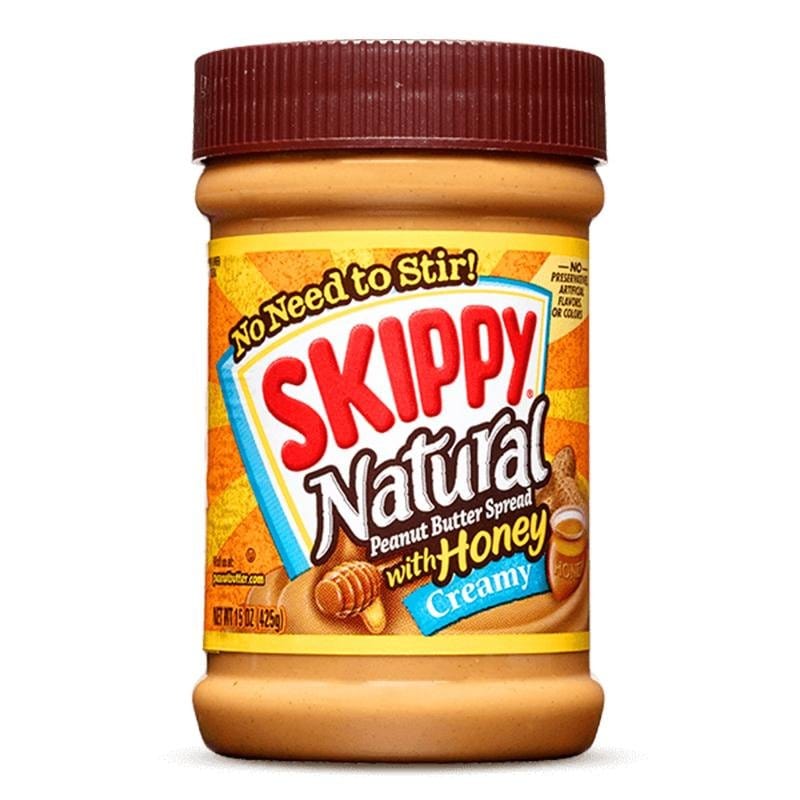 Skippy Natürliche Cramy Erdnussbutter mit Honig