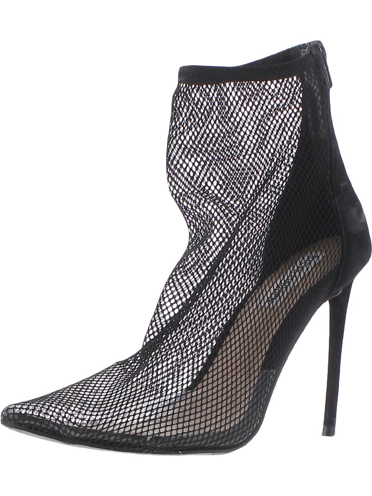 Vielo Damen Fishnet Stiefeletten