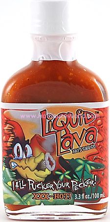 Verrückt Mother Puckers flüssige Lava Chilisauce, 5oz