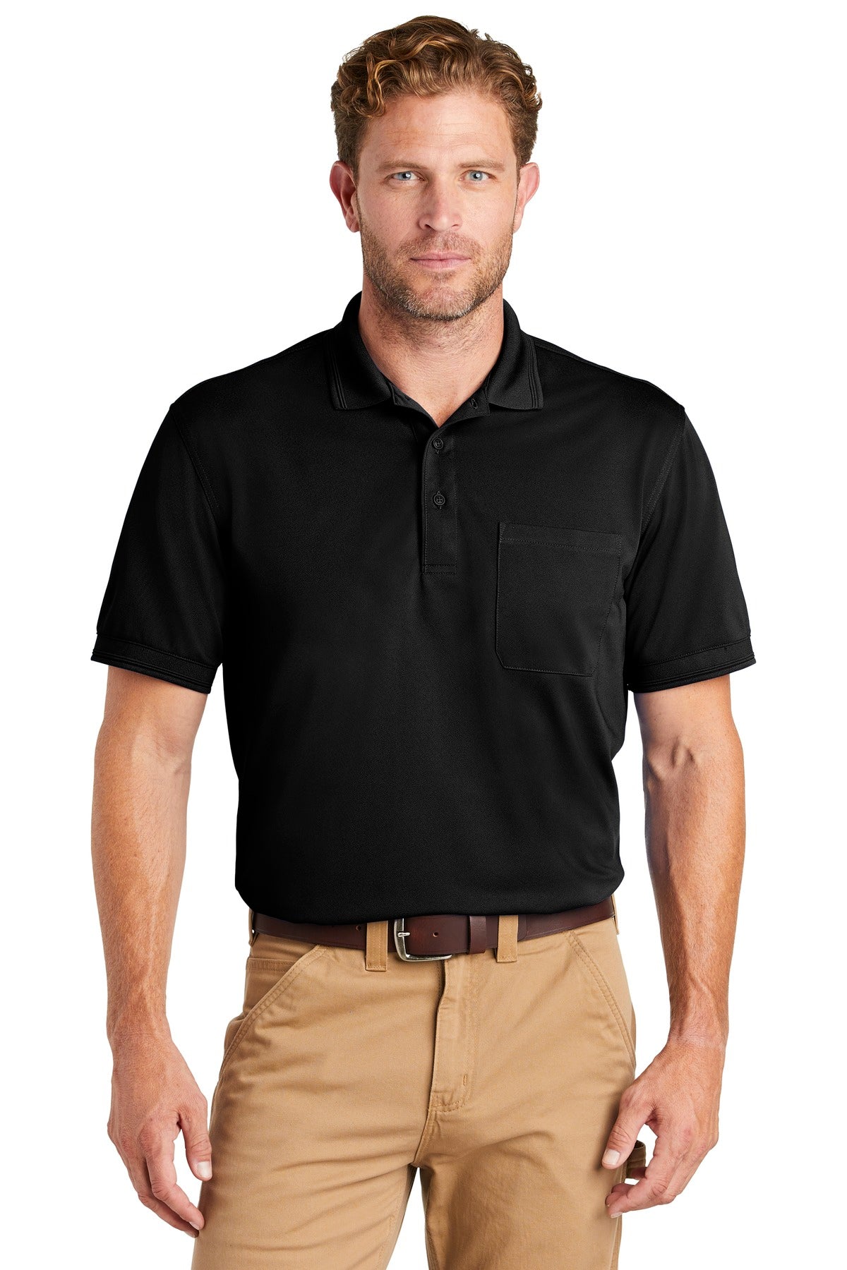 CornerStone Herren Industrial Snag-Proof Pique Tasche Polo CS4020P