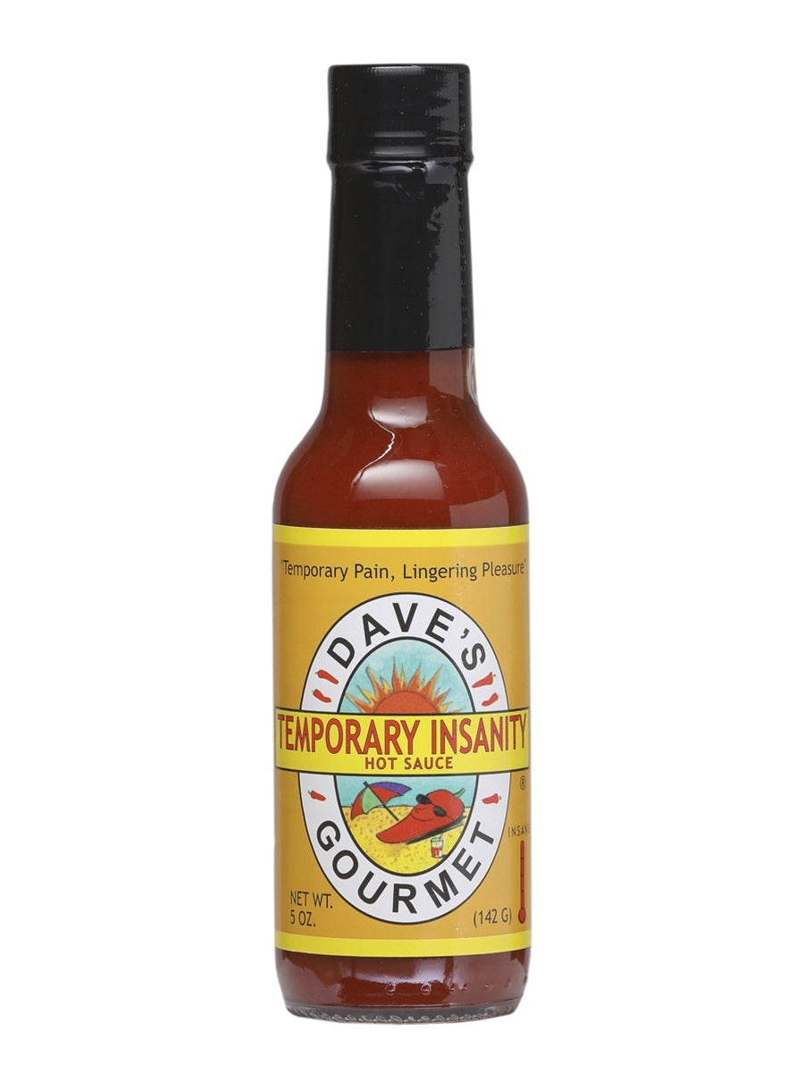 Chilisauce Daves Gourmet Vorübergehender Wahnsinn 5 oz San Francisco Californ