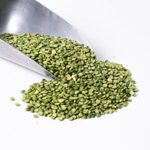 Peas, grün, geteilt