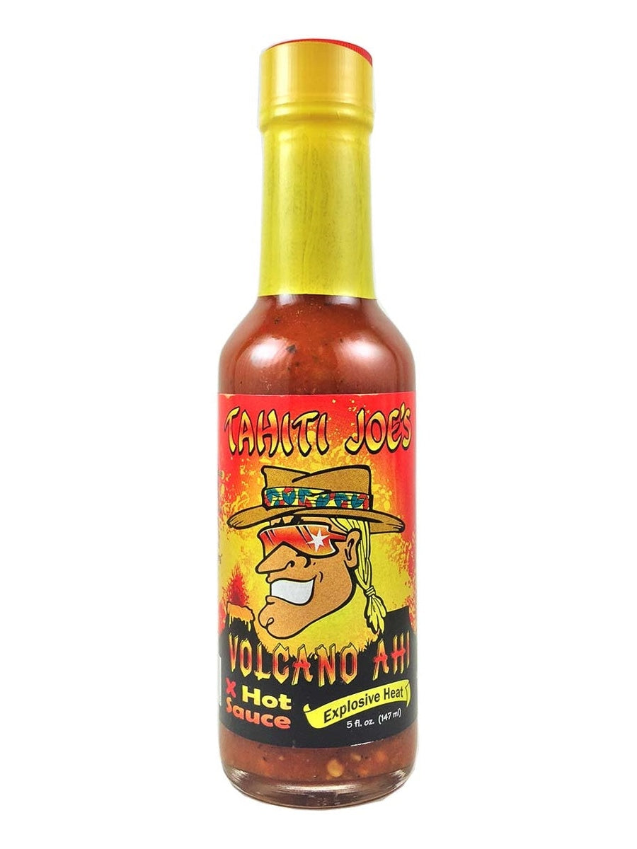 Chilisauce Tahiti Joes Vulkan Ahi XHot Sauce 5oz Hitze 8