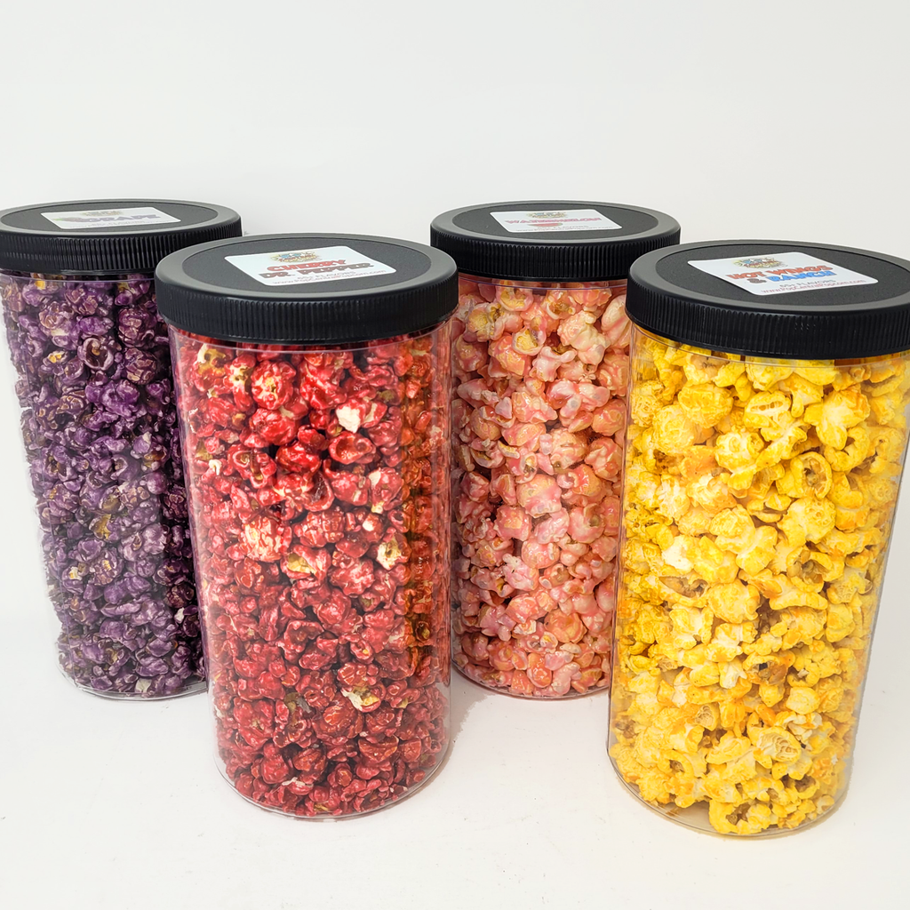 Popcorn Tubes – 4er Packung Spezial