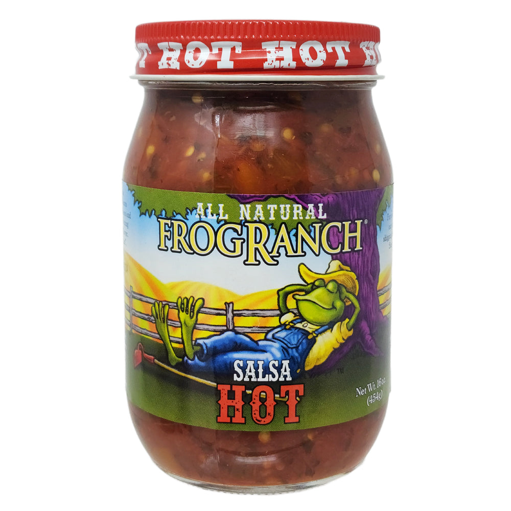 Frog Ranch Heiße Salsa mit niedrigem Natriumgehalt
