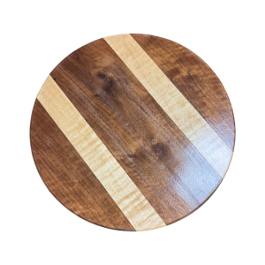 Mobile Bay Area Woodworking Ahorn und Walnuss Lazy Susan