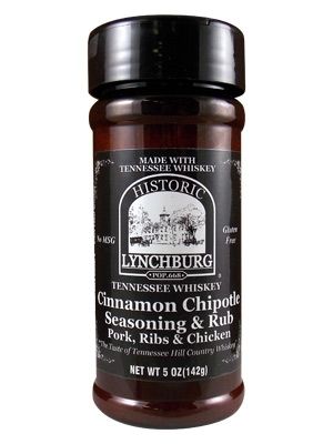 Historic Lynchburg Tennessee Zimt Chipotle Gewürz und Rub, 5oz