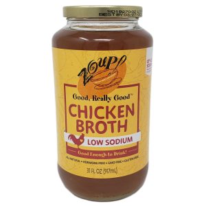 Zoup! Niedrige Natrium Hühnerbrühe – 31oz