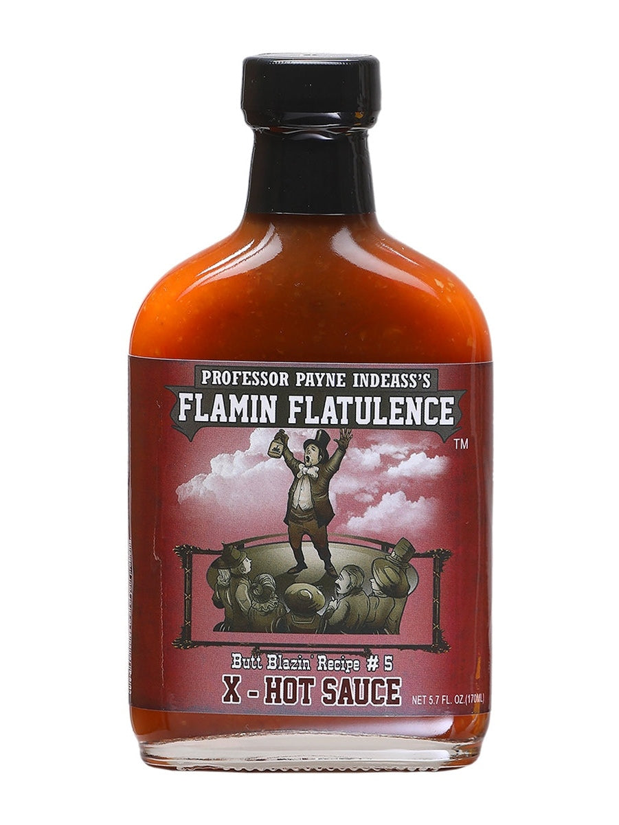 Chilisauce Flamin Flatulence Professor Payne InDeAss's Hintern Blazin #4 5