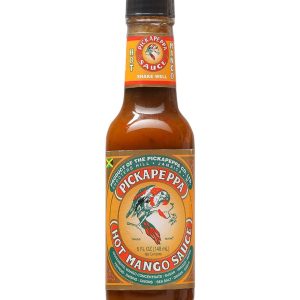 scharfe Sauce pickapeppa heiße Mango mit Knoblauch 5 Unzen Jamaica Hitze 9 $8.98