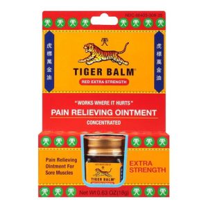 Tiger Balm – Pain Relieving Ointment for Sore Muscles – Concentrated zusätzliche Festigkeit – 18 g