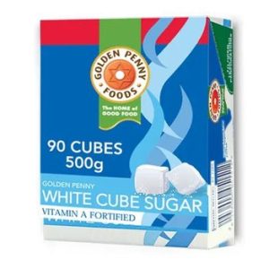 Golden Penny Cube Zucker – bequeme Verpackung für schnelles Süßen – 500g