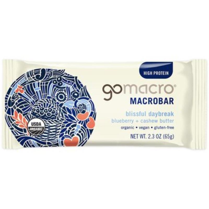 Gomacro Proteinriegel – Heidelbeere & Cashewbutter, 2,4 oz