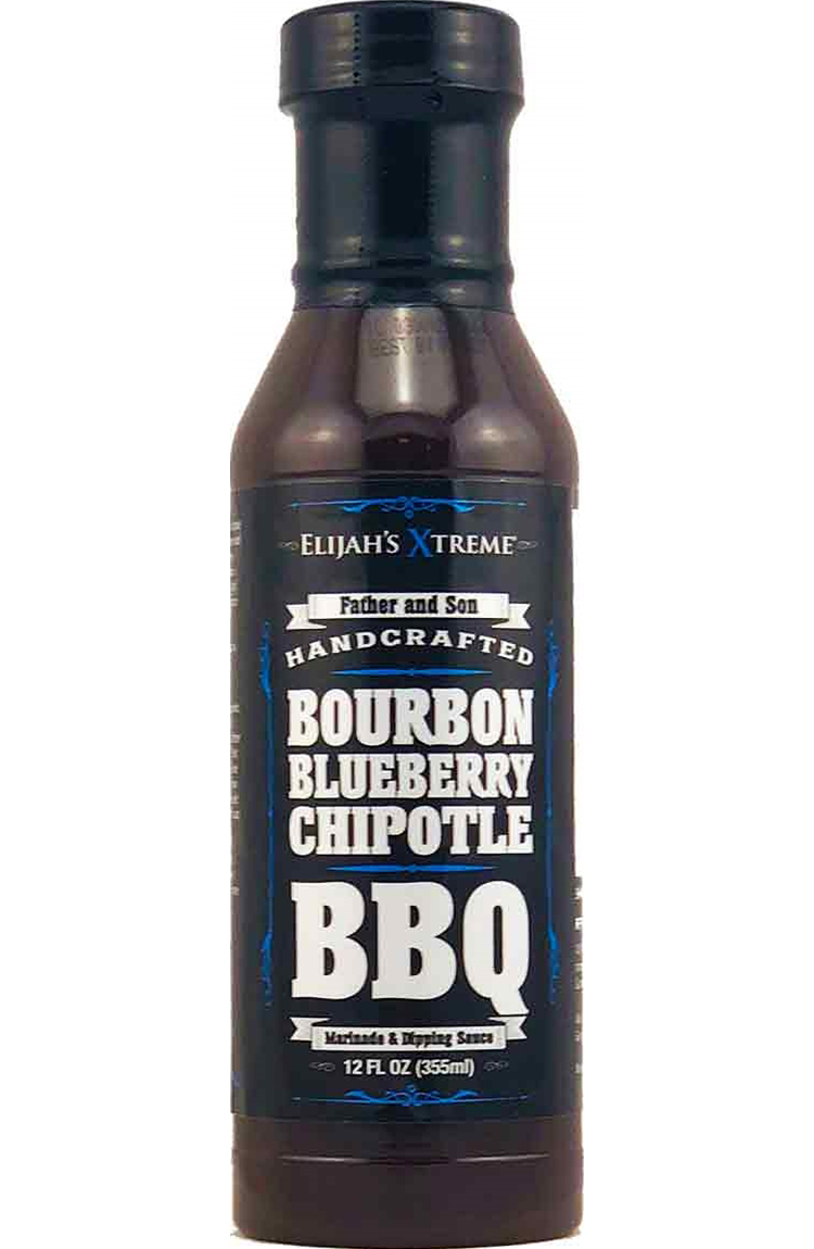 Elijahs Extreme Bourbon Infundiert Heidelbeere Chipotle BBQ