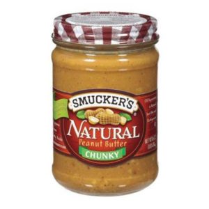 Smucker's Natürliche Erdnussbutter grob