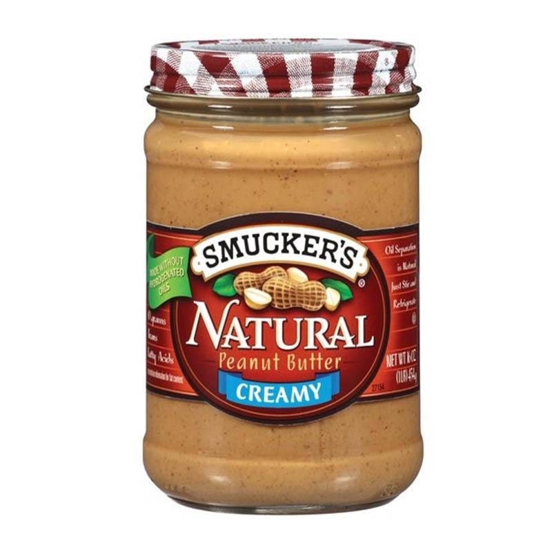 Smucker's Natürliche Erdnussbutter cremig