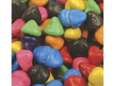 Rainbow Bonbon-beschichtete Chips