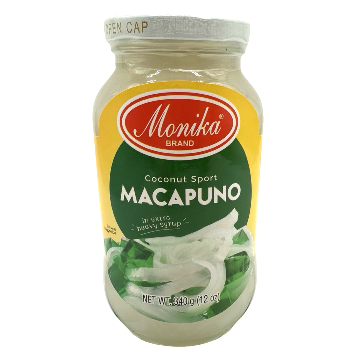 Monika Brand für Macapuno Extra Schwerer Sirup – Kokos Sport – 12 OZ