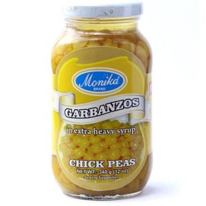 Monika Brand – Garbanzos in extra schweren Sirup – Kichererbsen – 12 Unzen