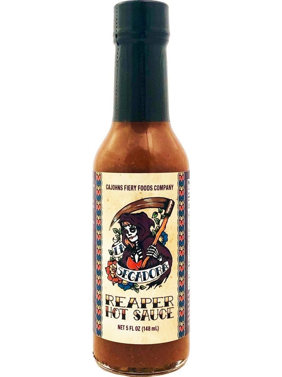 Chilisauce La Segadora Reaper CaJohns Fiery Foods 5 oz Hitze 8