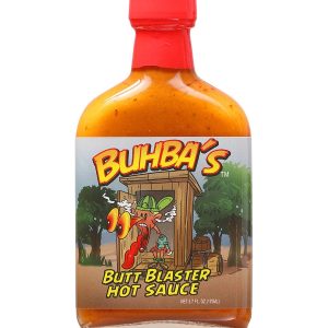 scharfe Sauce Buhbas Butt Blaster 5.7 Unze Kolben Hitze 8 $9.98