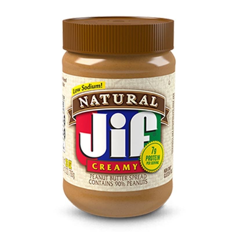 Jif natürliche cremige Erdnussbutteraufstrich