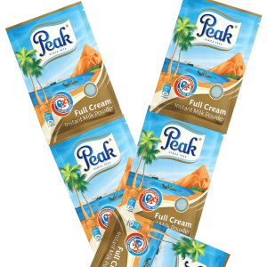 Peak Milchbeutel – reichhaltige & cremige Packung mit 10 Stück für Getränke & Rezepte – 10g