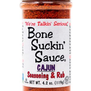 Bone Suckin Cajun Würze & Reiben, 4,2 Unzen.