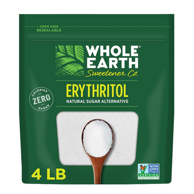 Erythritol Zero Calorie Süßstoff, 4 lbs
