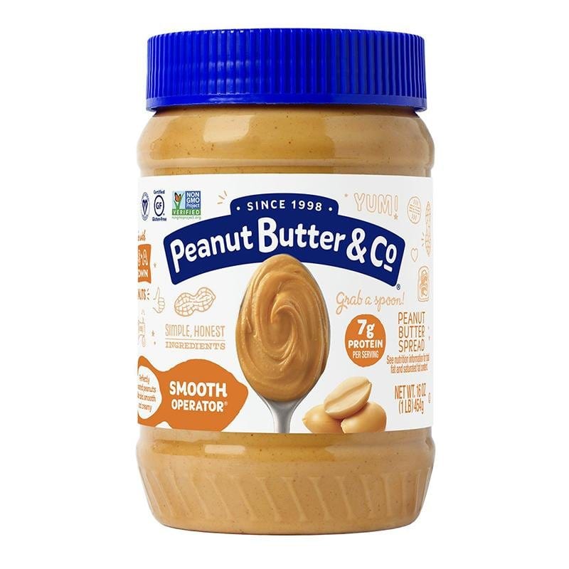 Erdnussbutter & Co glatter Operator