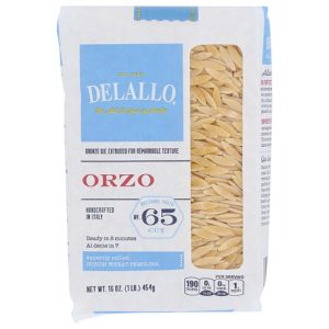 Delallo Nudel-Orzo #65, – 16oz