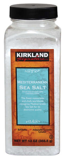 Kirkland Mediterranean Sea Salz, 13 oz