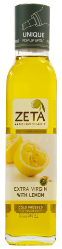 Zeta Extra Natives Olivenöl mit Zitronengeschmack, 8.45 fl oz