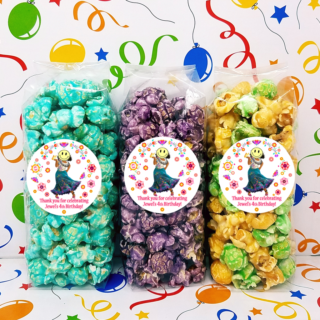 Encanto inspiriert – Popcorn Party Gefälligkeiten