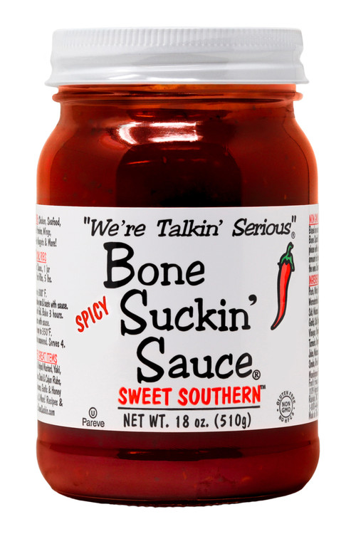 Bone Suckin Würzige Southern Grillsauce, 18oz