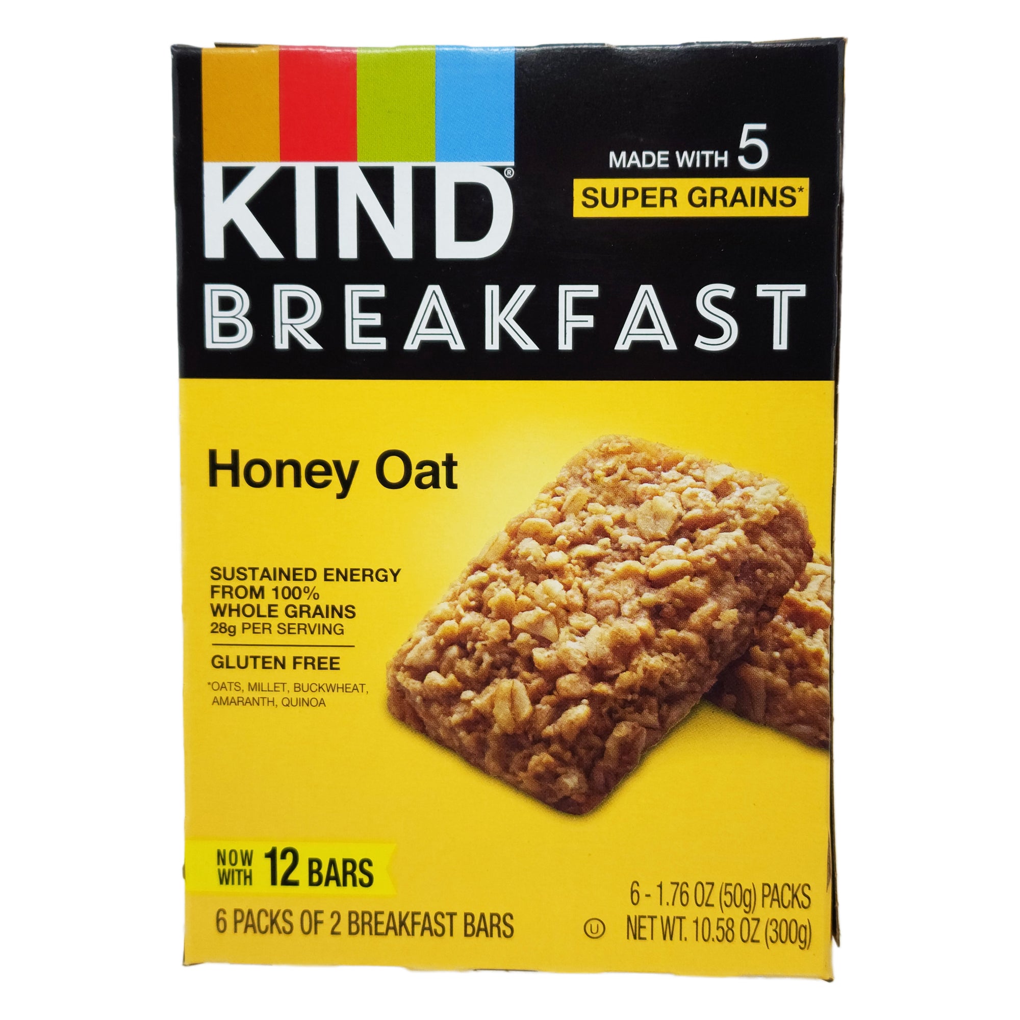 6er Packung – Freundliche Frühstücksbars Honig Hafer – 10.58 oz