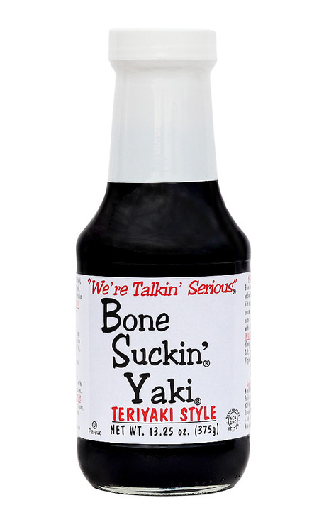 Bone Suckin Yaki Teriyaki Stil Sauce, 13,25 oz