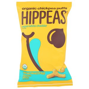 HIPPEAS vegane weiße Cheddar, – 4oz