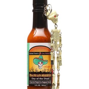 scharfe Sauce dia de los muertos piquine tequila Pfeffer Capt thams 5 oz er