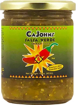 CaJohn's Salsa Verde Mild Gourmet Salsa, 16 Unzen