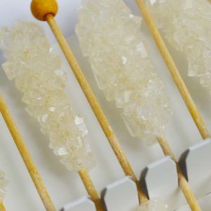 weißer Stein Bonbons wizzle Sticks – 18 Zählung