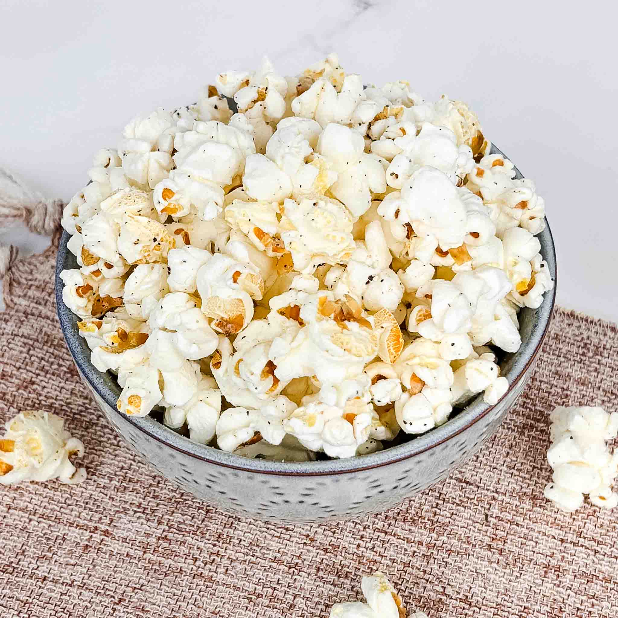 Meersalz und Pfeffer Popcorn