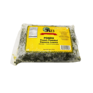 Auswahl tropischer Maniokblätter – pondu – 3lbs