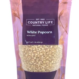 Popcorn, weiß
