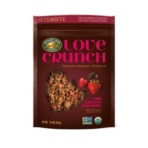 Nature’s Path Love Crunch – Knuspermüsli dunkle Schokolade & rote Beeren, 11