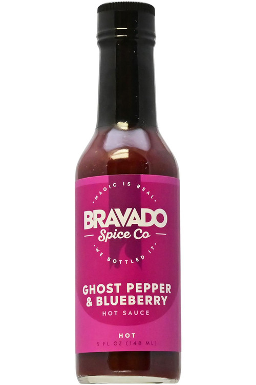 Bravado Spice Co Ghost Pfeffer & Heidelbeere Chilisauce, 5oz